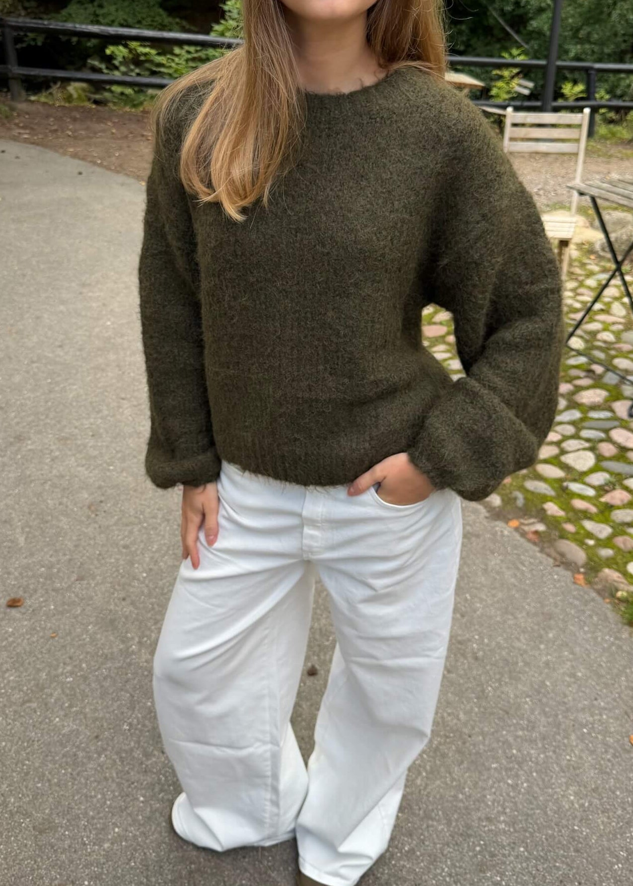 Runa Strik - Mørkegrøn - ByStenholt.dk