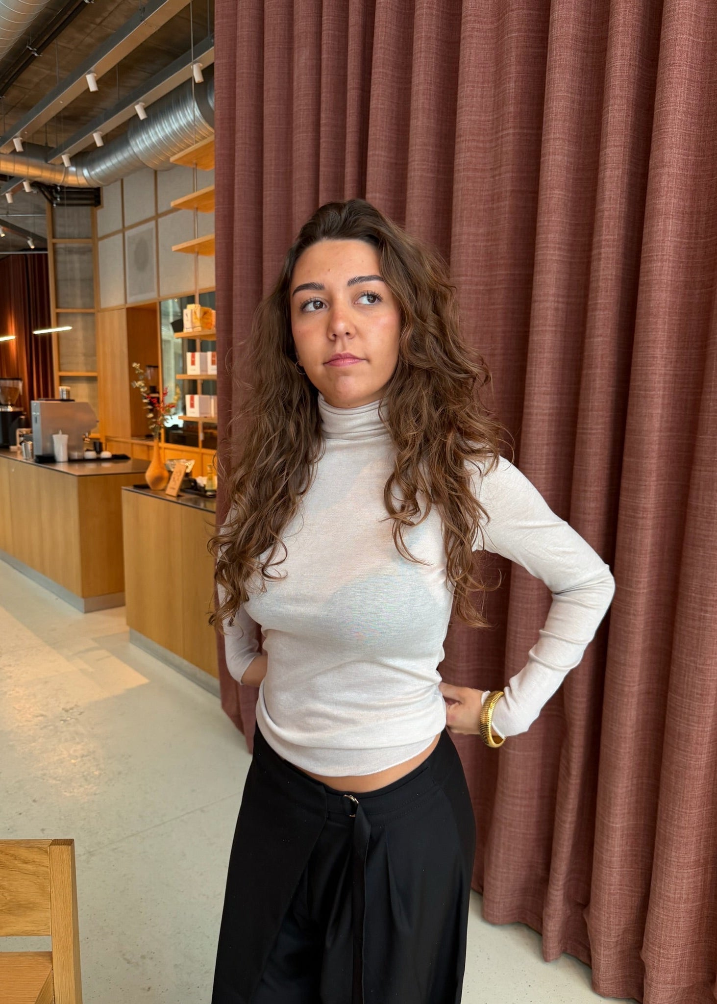 Sarah Soft Turtleneck - Beige - ByStenholt.dk