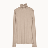 Sarah Soft Turtleneck - Beige - ByStenholt.dk