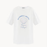 Seashell T-shirt - Hvid - ByStenholt.dk