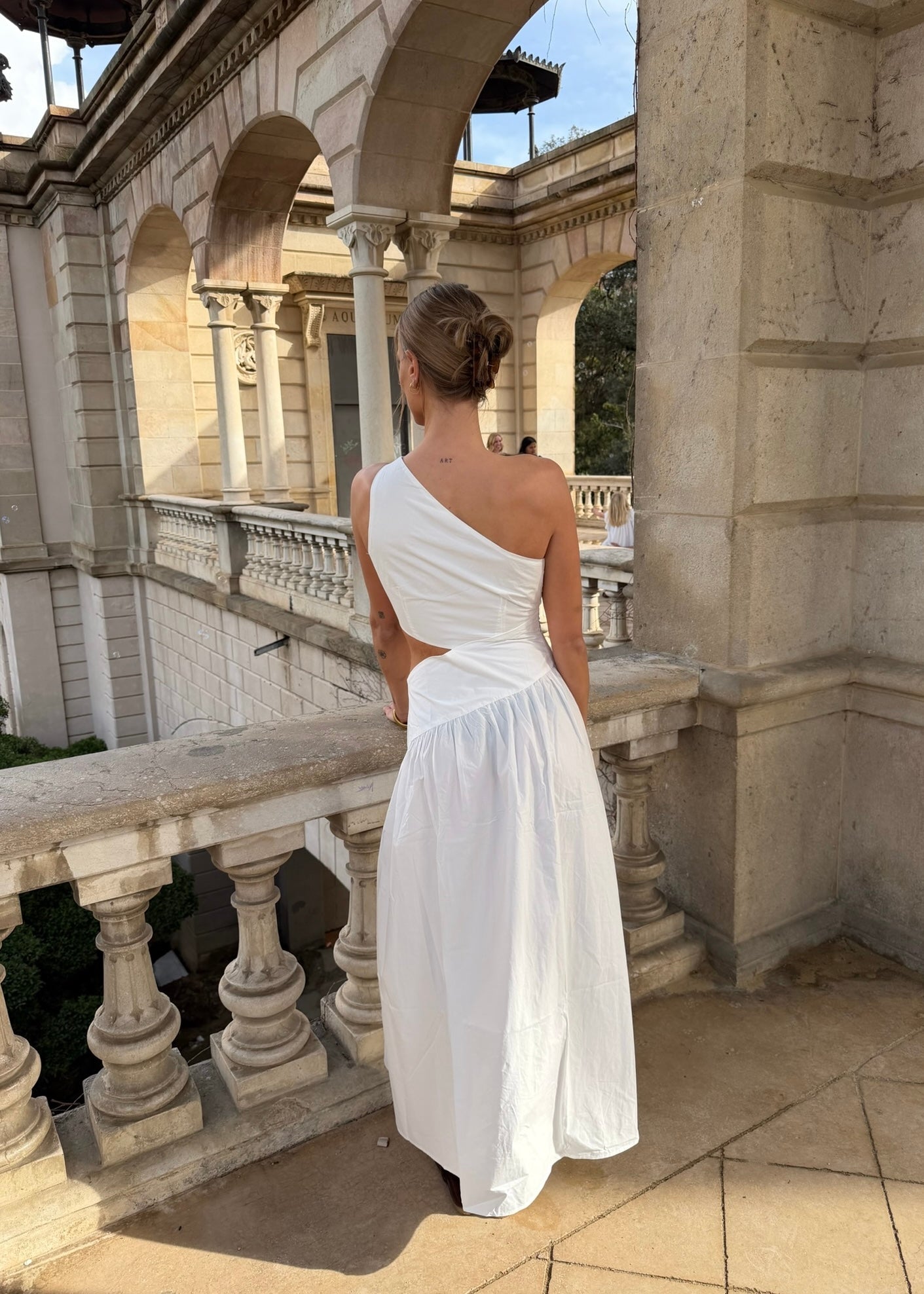 Seraphina Maxi Kjole - Hvid - ByStenholt.dk