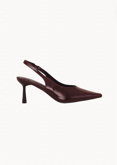 Serena Slingback Pumps - Vinrød - ByStenholt.dk