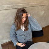 Sia Cardigan - Grå - ByStenholt.dk