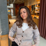 Sia Cardigan - Taupe - ByStenholt.dk