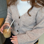 Sia Cardigan - Taupe - ByStenholt.dk