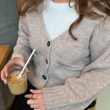 Sia Cardigan - Taupe - ByStenholt.dk