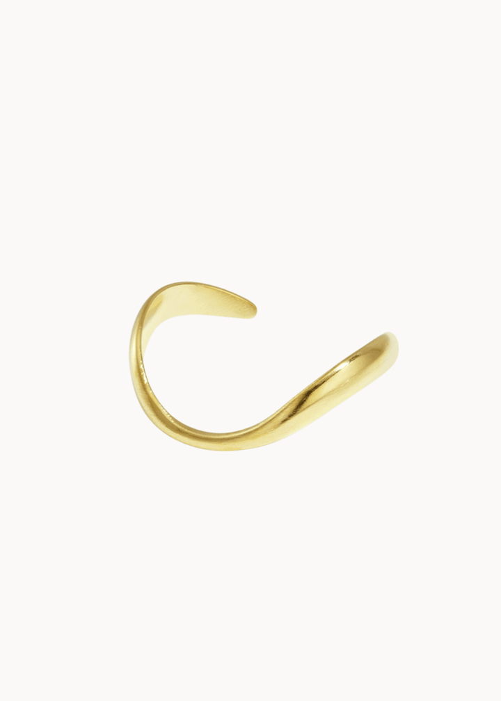 Sia Cuff Armbånd - Guldbelagt - ByStenholt.dk