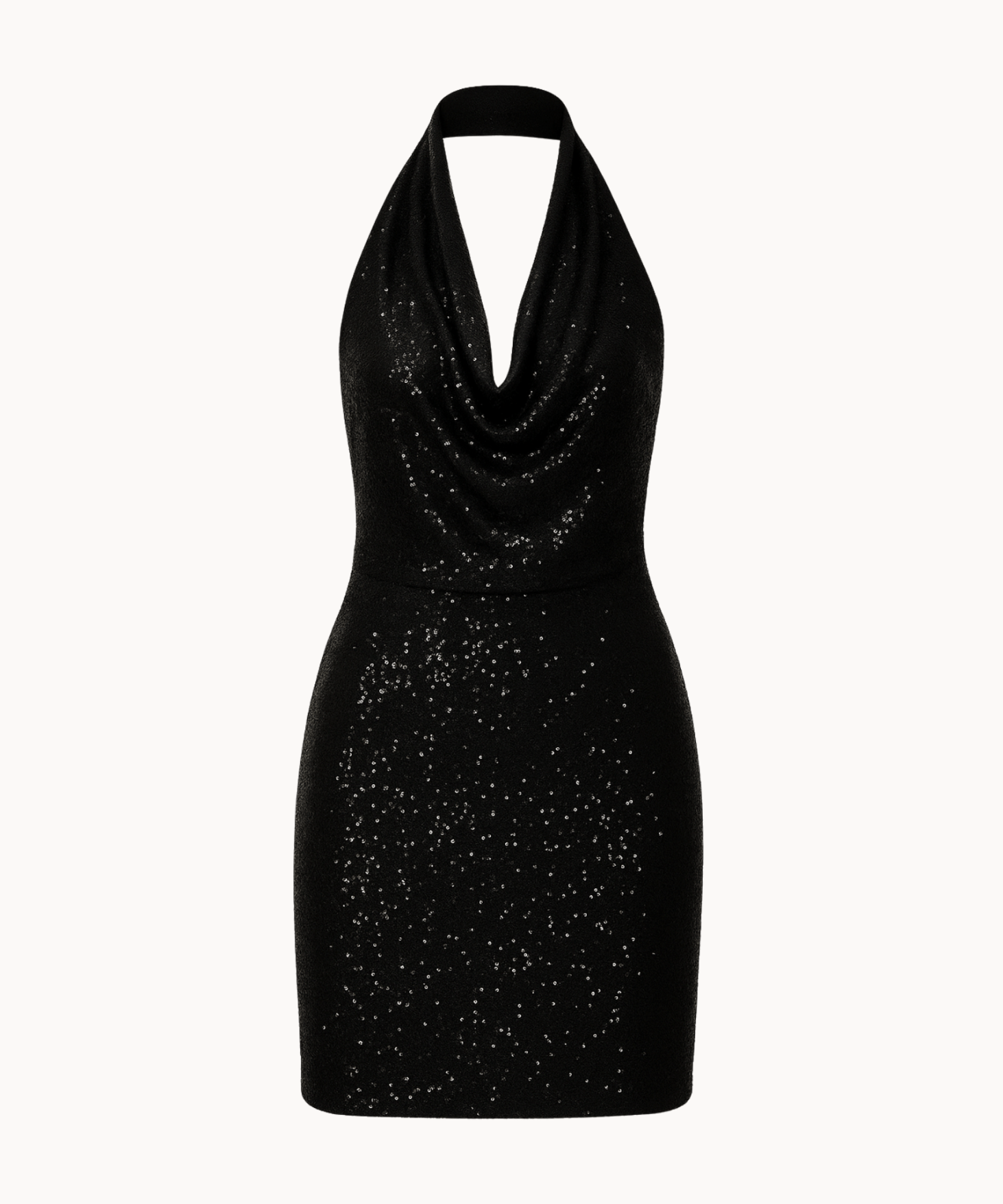 Sia Paillet Kjole - Sort - ByStenholt.dk