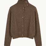 Sienna Strik Cardigan - Brun - ByStenholt.dk