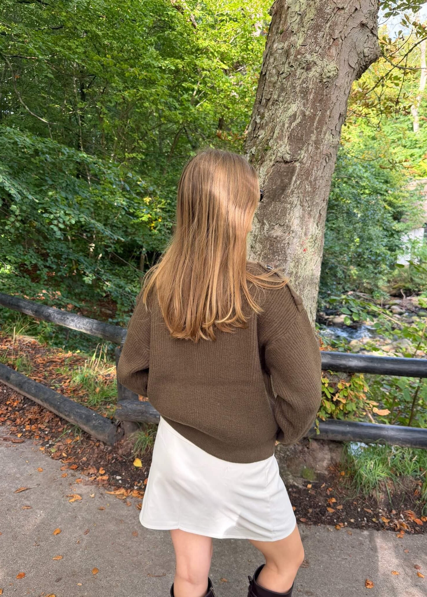 Sienna Strik Cardigan - Brun - ByStenholt.dk