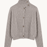 Sienna Strik Cardigan - Grå - ByStenholt.dk
