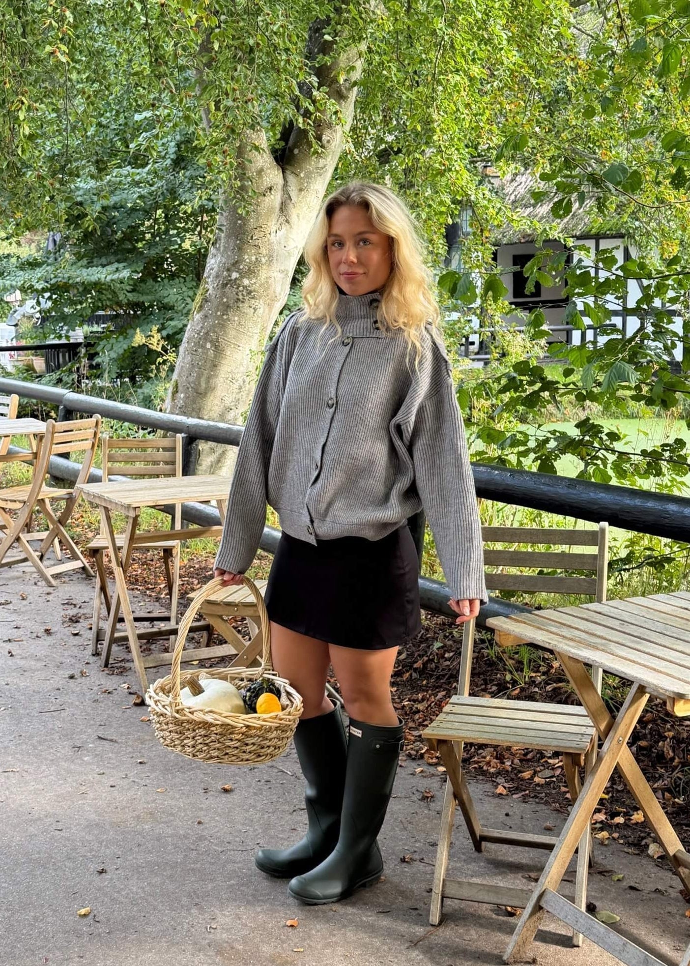 Sienna Strik Cardigan - Grå - ByStenholt.dk