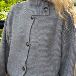 Sienna Strik Cardigan - Grå - ByStenholt.dk