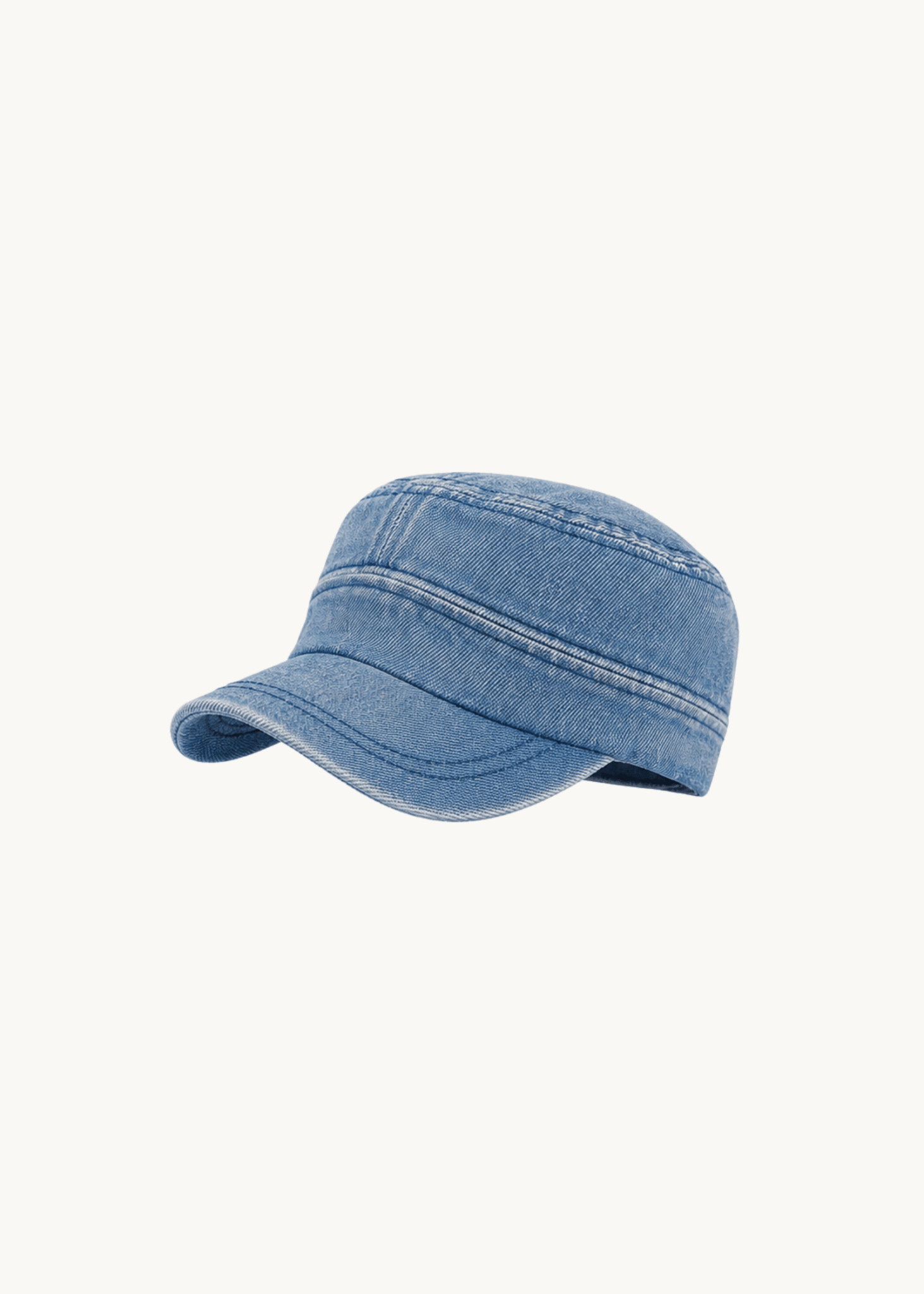 Sille Denim Kasket - Blå - ByStenholt.dk