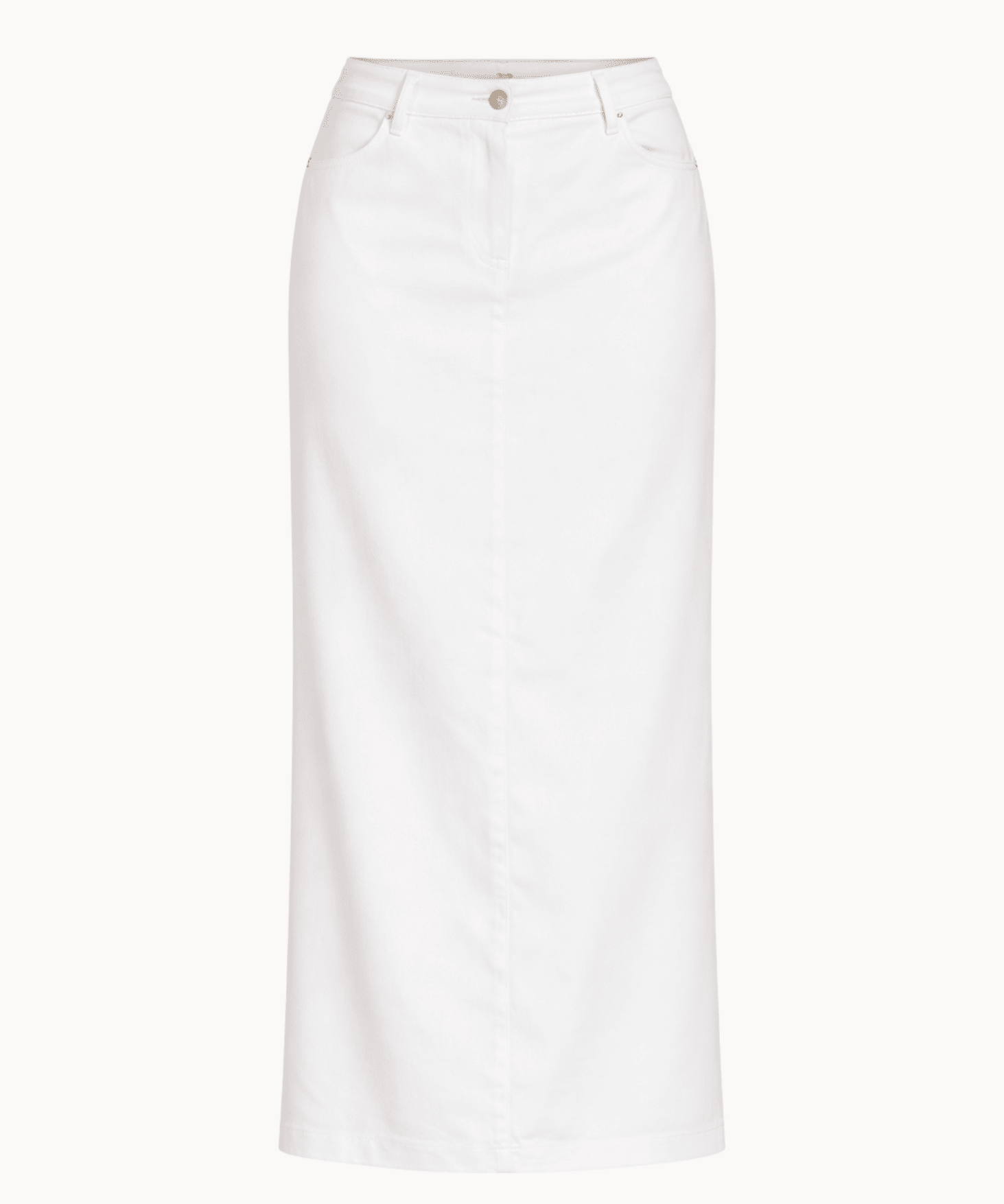 Sira Maxi Nederdel - Hvid - ByStenholt.dk