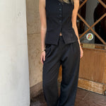 Sira Sæt (Vest + Habitbukser) - Sort - ByStenholt.dk