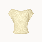 Siv Blonde Top - Lysegul - ByStenholt.dk