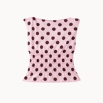 Solea Top med Polkaprikker - Lyserød - ByStenholt.dk