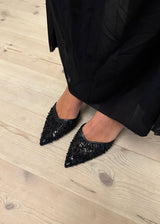 Sparkle Slingback Pumps - Sort - ByStenholt.dk