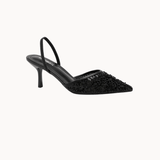 Sparkle Slingback Pumps - Sort - ByStenholt.dk