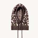 Strikket Balaclava - Bambi Mørkebrun - ByStenholt.dk