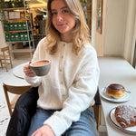 Strikket Cardigan - Hvid - ByStenholt.dk