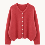 Strikket Cardigan - Koral - ByStenholt.dk