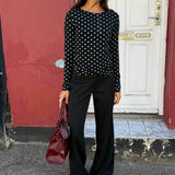 Svea Low Waist Bukser - Sort - ByStenholt.dk