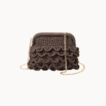 Tanja Clutch - Mørkebrun - ByStenholt.dk