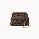 Tanja Clutch - Mørkebrun - ByStenholt.dk