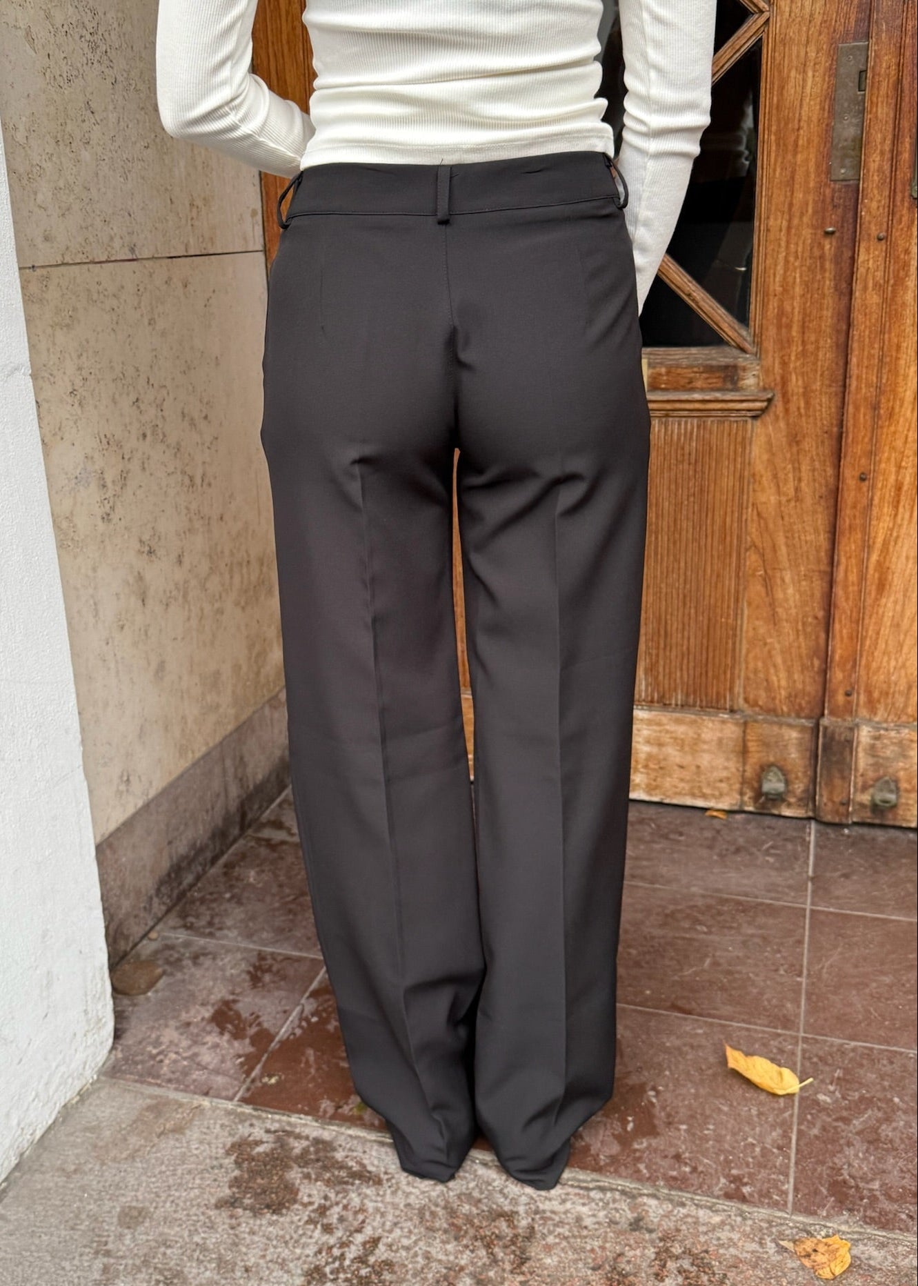 Theo Low Waist Habitbukser - Sort - ByStenholt.dk