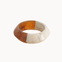 Tofarvet Chunky Bangle - Orange - ByStenholt.dk