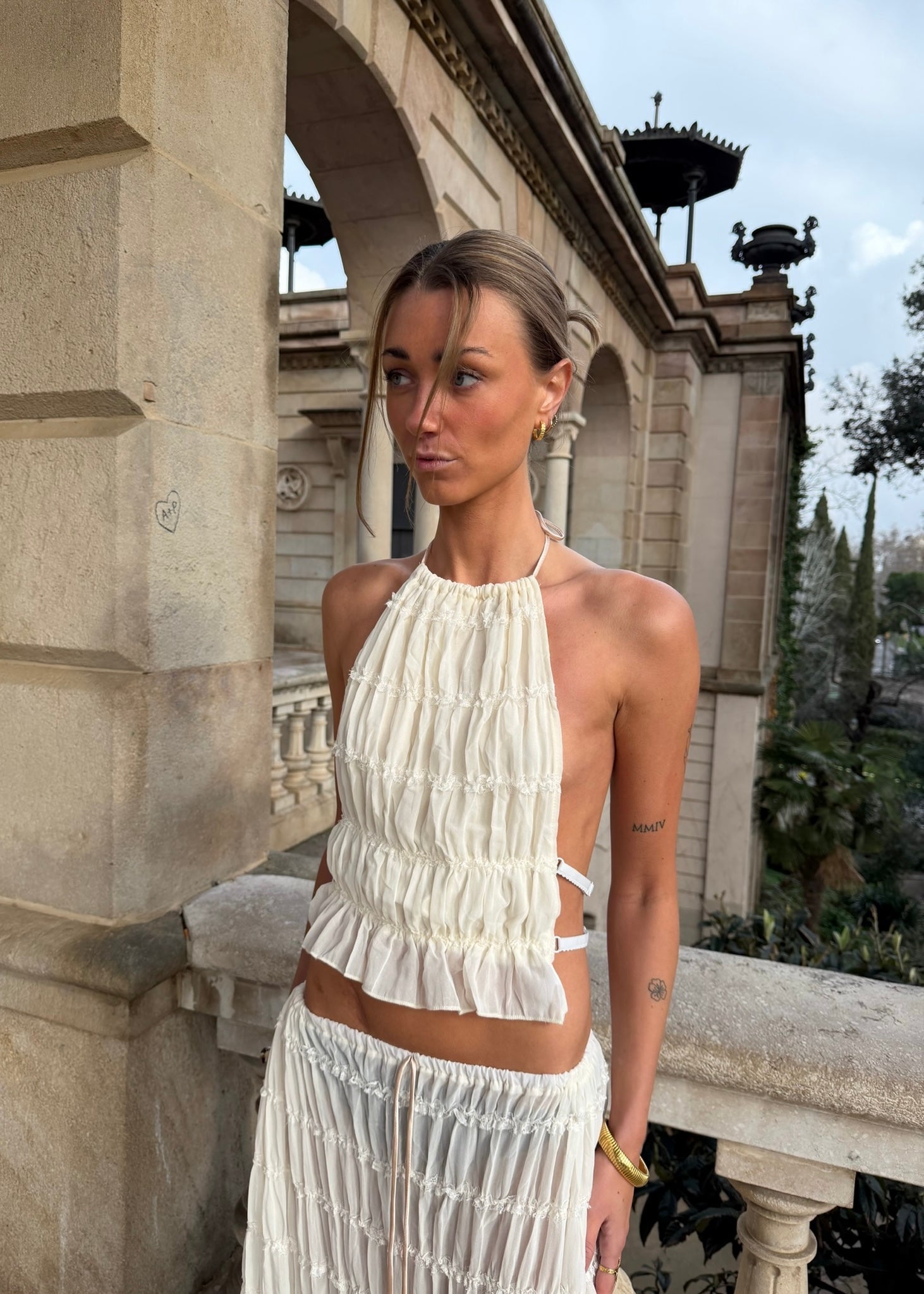 Valeria Mesh Sæt - Hvid - ByStenholt.dk