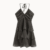 Valerie Mini Kjole - Mørkebrun - ByStenholt.dk