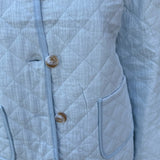 Quilted Jacket - Light Blue