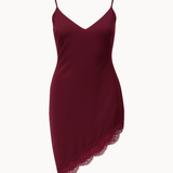 Velu Satin Kjole - Bordeaux - ByStenholt.dk