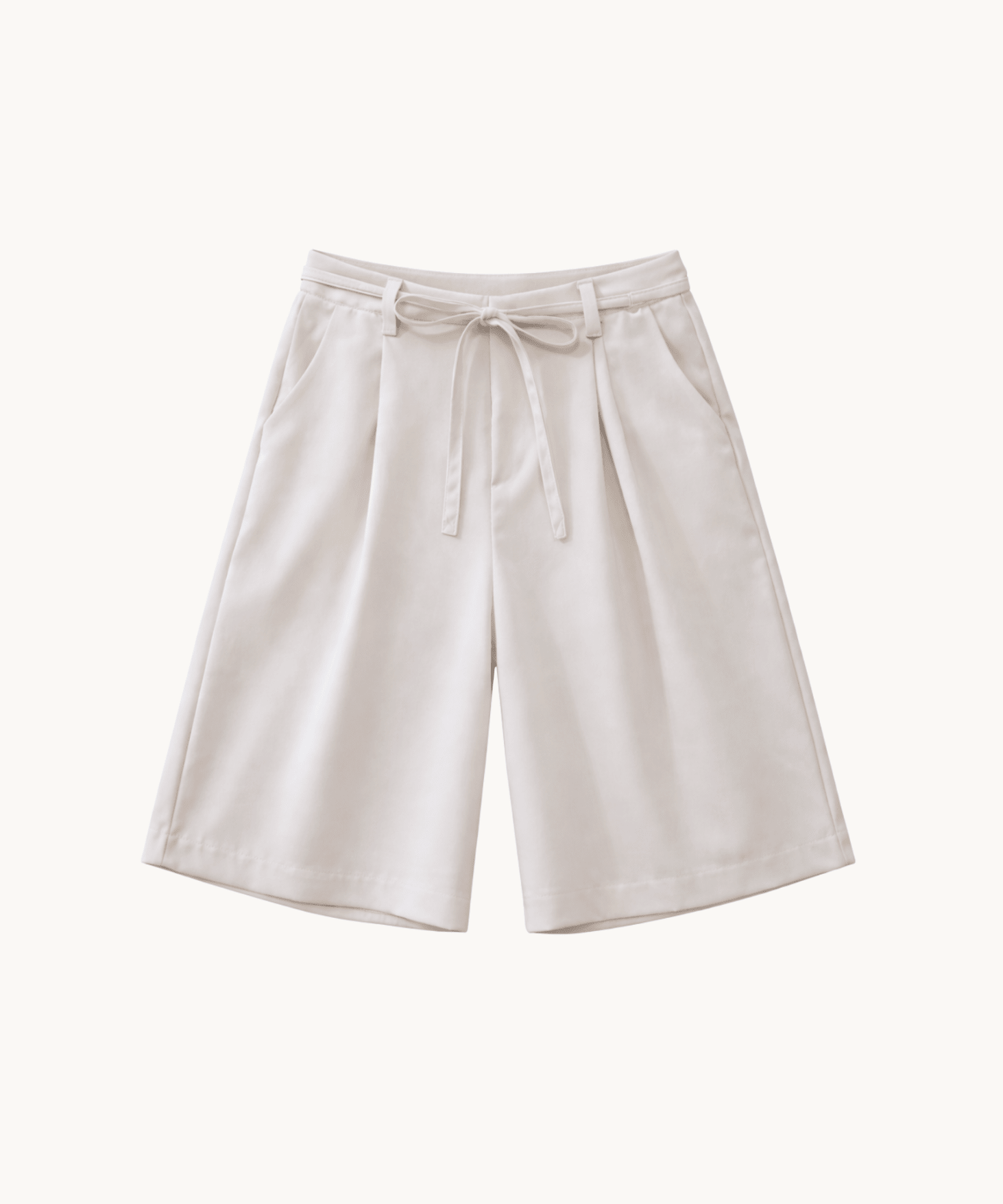 Vide Bermuda Shorts - Beige - ByStenholt.dk