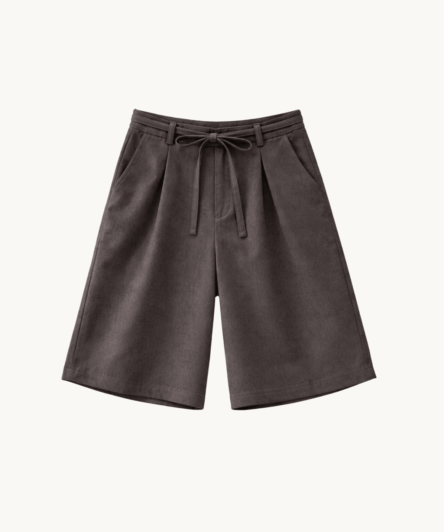 Vide Bermuda Shorts - Mørkebrun - ByStenholt.dk