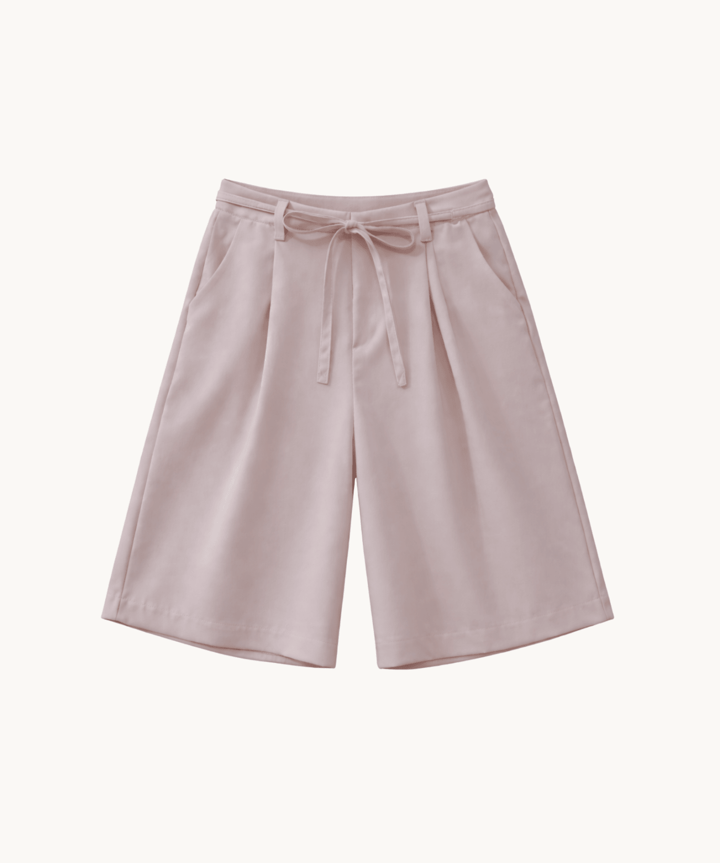 Vide Bermuda Shorts - Sart Lyserød - ByStenholt.dk