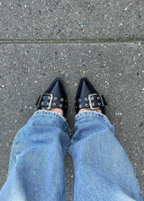 Zara Slingbacks - Sort - ByStenholt.dk