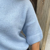 Cozy T-shirt Knit - Light blue