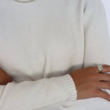 Crewneck Sweater - White 