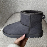 Sofie Deluxe Teddy Boots - Grey