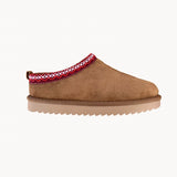 Tabita Teddy Bear Boots - Bordeaux